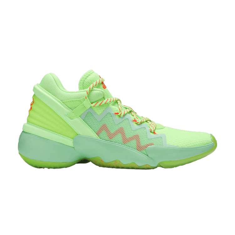 Marvel x adidas D.O.N. Issue #2 'Spida Sense' — Glory Mint/Signal Green/Solar Red