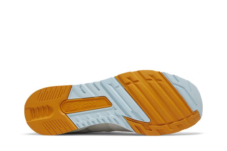 END. x New Balance 1500 Made In England 'Grey Heron' — Grey/Light Grey/Yellow