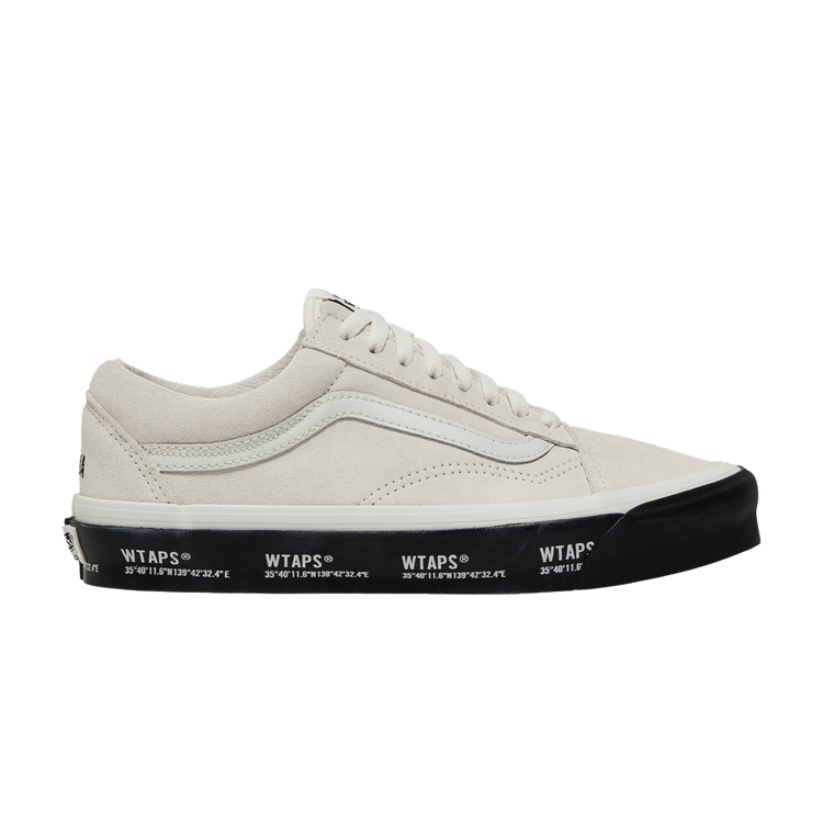 WTAPS x Vans Old Skool LX 'White Black' — White/Black