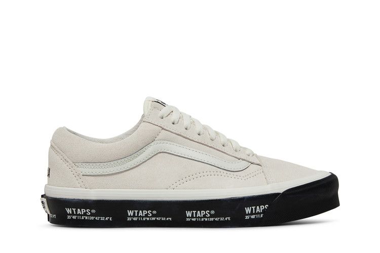 WTAPS x Vans Old Skool LX 'White Black' — White/Black