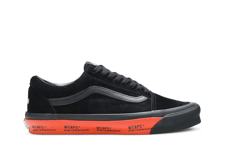 WTAPS x Vans Old Skool LX 'Black Orange' — Black/Orange