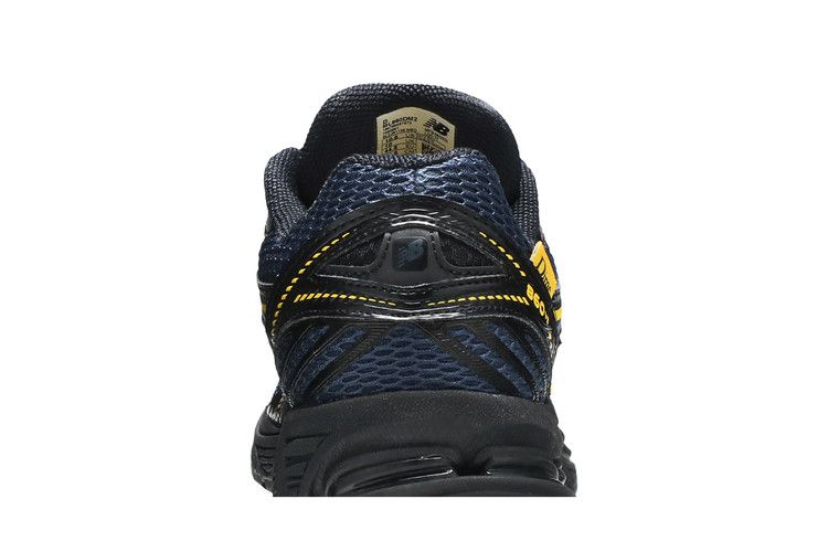 Dime x New Balance 860v2 'Navy' — Black/Navy/Yellow