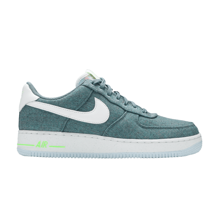 Nike Air Force 1 Low '07 'Recycled Canvas Pack - Ozone Blue' — Ozone Blue/White/Barely Volt