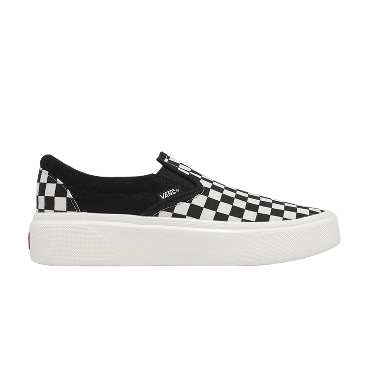 Vans V98 Hover Slip On 'Checkerboard Black White Chalk' — Black/White/Chalk