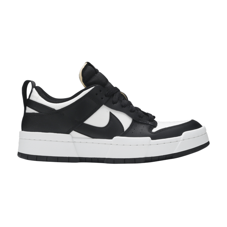 Nike Wmns Dunk Low Disrupt 'Black' — Summit White/Black/Summit White