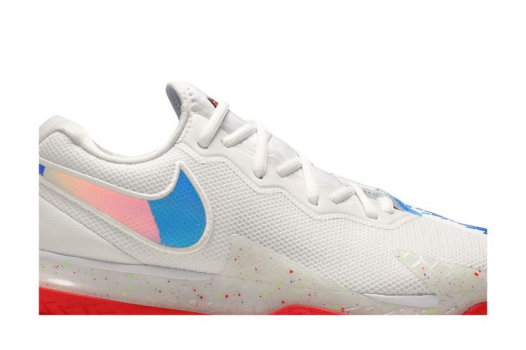 Nike Court Air Zoom Vapor Cage 4 'Rafa' — White/Electric Green/Siren Red/Photo Blue (3)