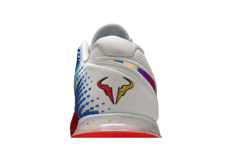Nike Court Air Zoom Vapor Cage 4 'Rafa' — White/Electric Green/Siren Red/Photo Blue (8)