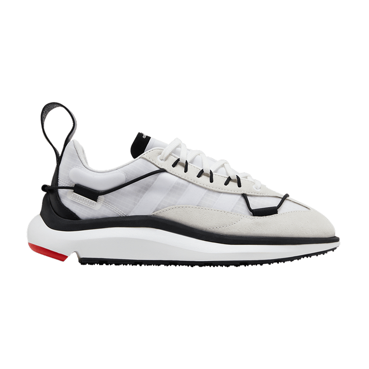 adidas Y-3 Shiku Run 'Core White' — Core White/Black/Red