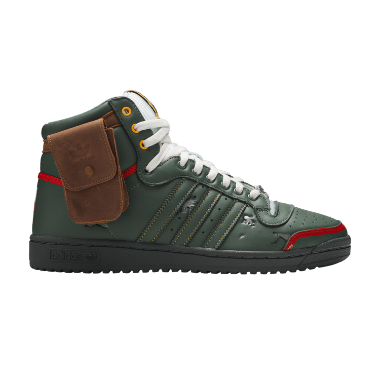 Star Wars x adidas Top Ten Hi 'Boba Fett' — Trace Green/Trace Green/Scarlet