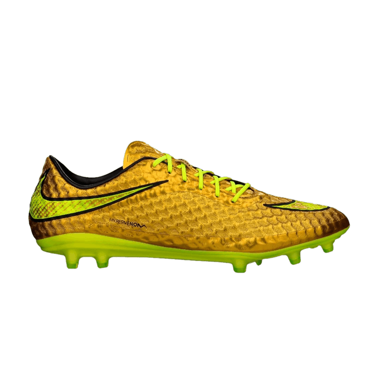 Nike Hypervenom Phantom Premium FG 'Metallic Gold Coin Volt' — Metallic Gold Coin/Volt/Black