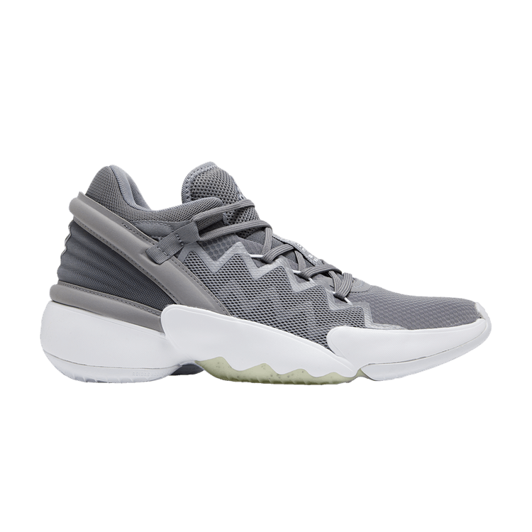 Adidas D.O.N. Issue #2 'Steel Grey' — Grey/Cloud White/Grey