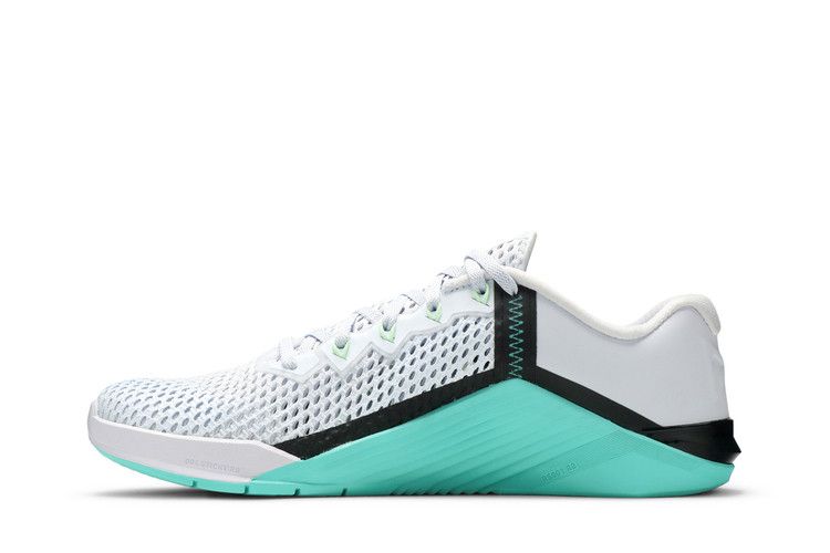 Nike Metcon 6 'Football Grey Jade' — Football Grey/Hyper Jade/Black/Flash Crimson