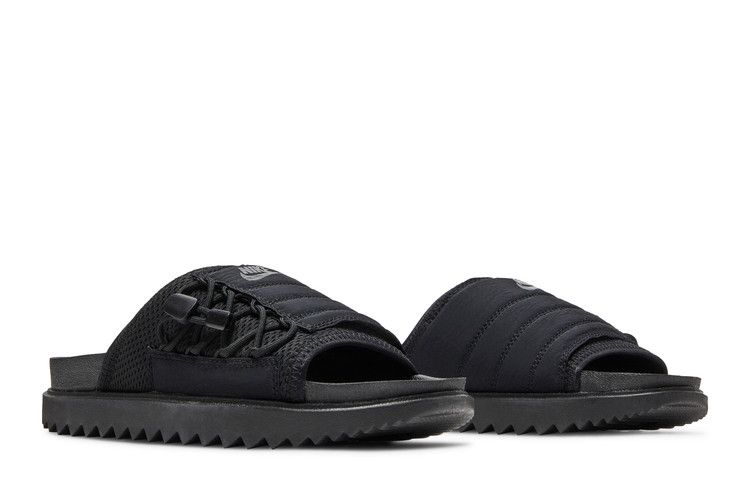 Nike Wmns Asuna Slide 'Triple Black' — Black/Black/Black