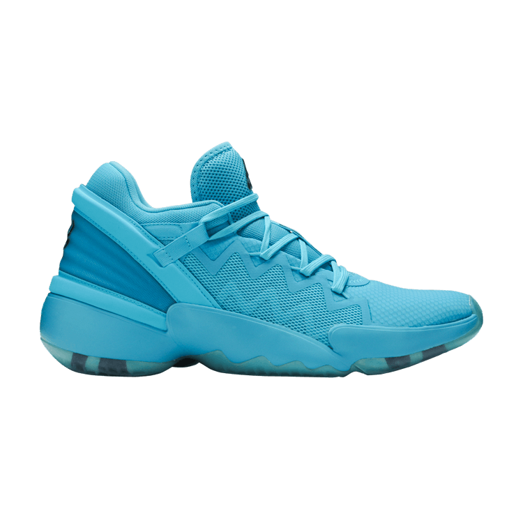 Crayola x adidas D.O.N. Issue #2 'Signal Cyan' — Signal Cyan/Core Black/Signal Cyan