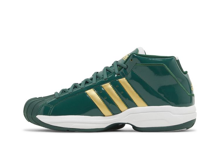 adidas Pro Model 2G 'SVSM' — Team Dark Green/Gold Metallic/Cloud White