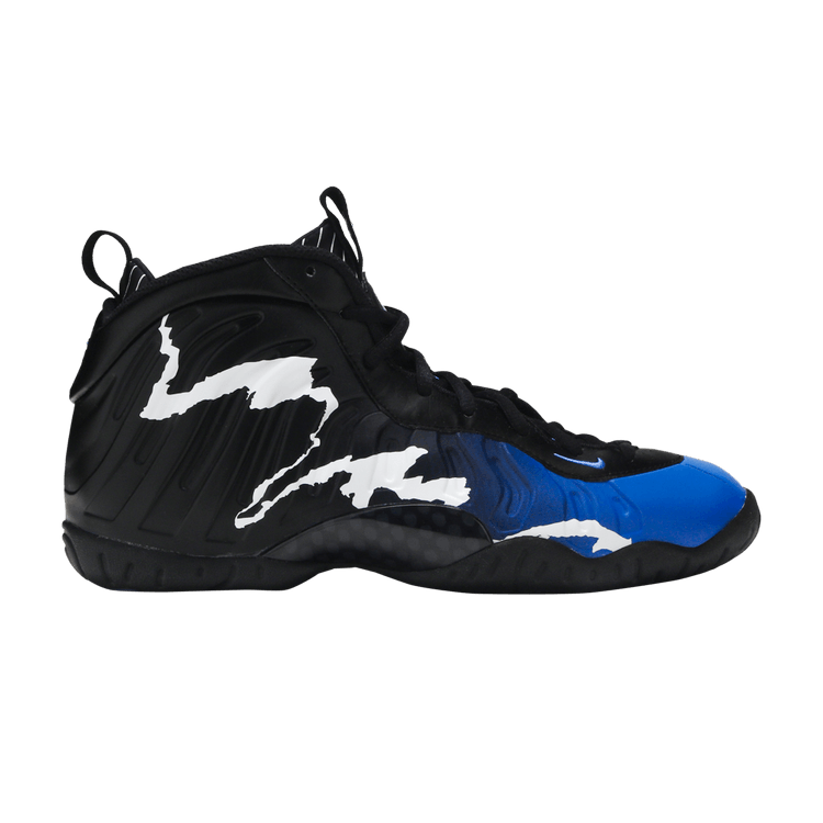 Nike Little Posite One GS '1996 All-Star Game' — Black/White/Game Royal