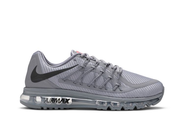 Nike Air Max 2015 'Cool Grey' — Cool Grey/Black/Bright Crimson