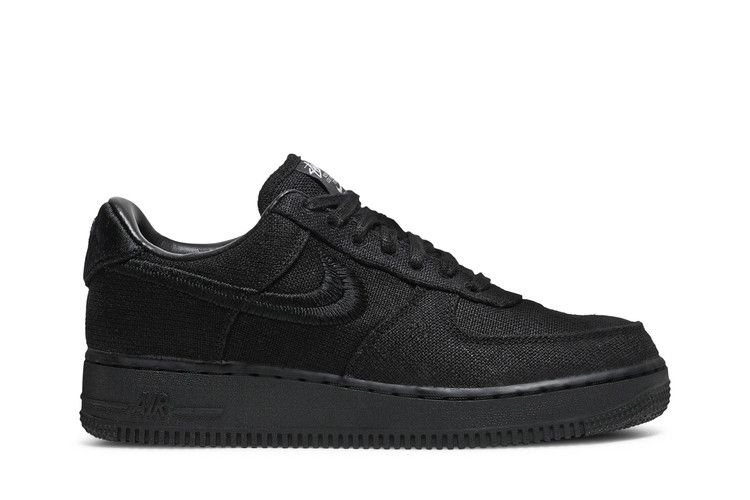 Stussy x Nike Air Force 1 Low 'Triple Black' — Black/Black/Black (2)