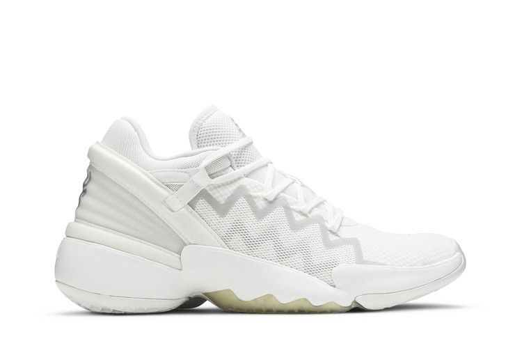 Adidas D.O.N. Issue #2 'Cloud White' — Cloud White/Core Black/Sky Tint