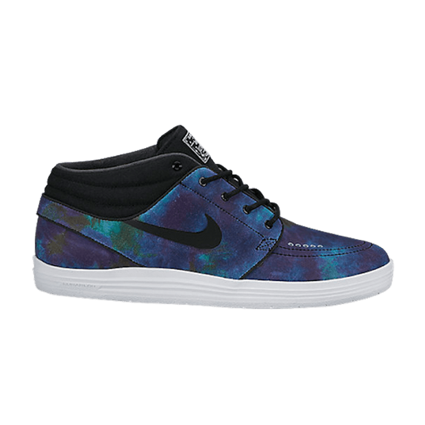 Nike SB Lunar Stefan Janoski Mid Shield — Black/White/Black