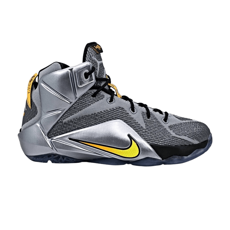 Nike LeBron 12 'Flight' — Wolf Grey/Bright Citrus-Black