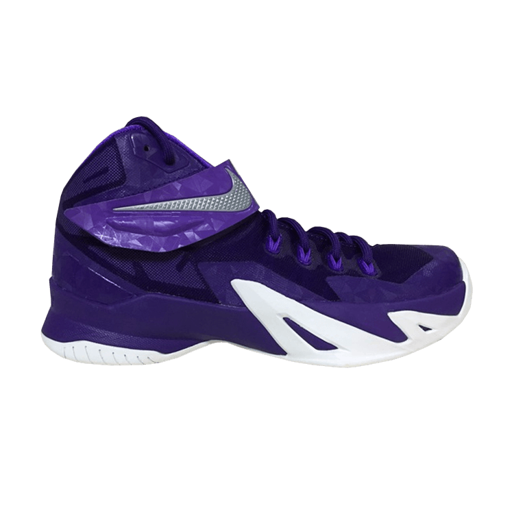 Nike LeBron Zoom Soldier 8 TB — Crt Prpl/Mtllc Slvr-Prpl Vnm-W