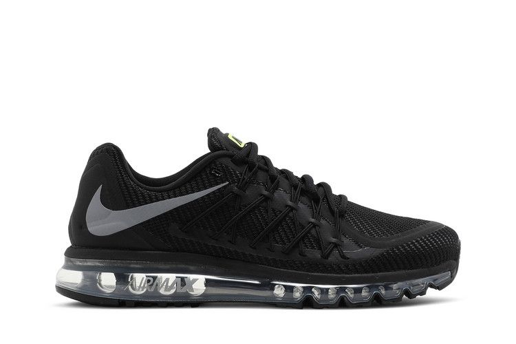 Nike Air Max 2015 'Black Wolf Grey' — Black/Wolf Grey/Volt