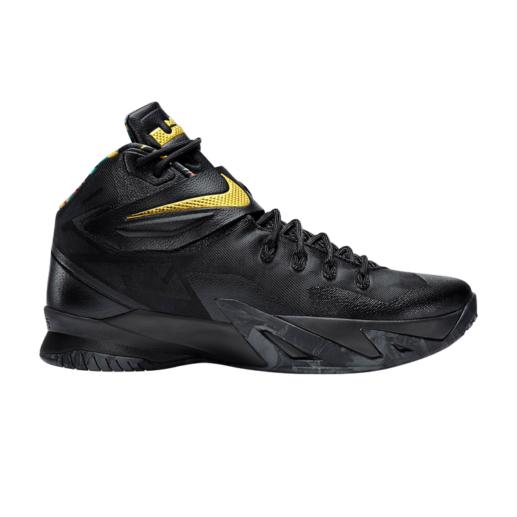 Nike Zoom Soldier 8 Premium 'Watch the Throne' — Black/Metallic Gold