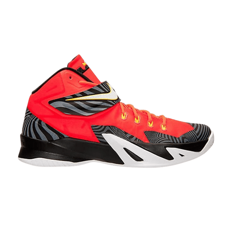 Nike Zoom Soldier 8 Premium 'Bright Crimson' — Bright Crimson/Black-White