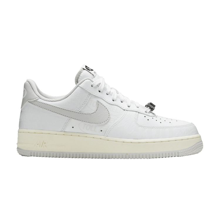 Nike Air Force 1 '07 Premium '1-800 Toll Free' — White/Vast Grey/Sail/Black