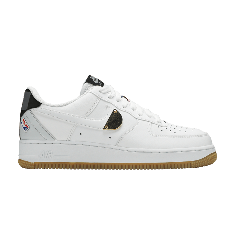 NBA x Nike Air Force 1 '07 LV8 'White Pure Platinum' — White/Pure Platinum/Cool Grey/White