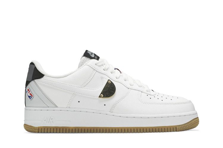 NBA x Nike Air Force 1 '07 LV8 'White Pure Platinum' — White/Pure Platinum/Cool Grey/White (2)