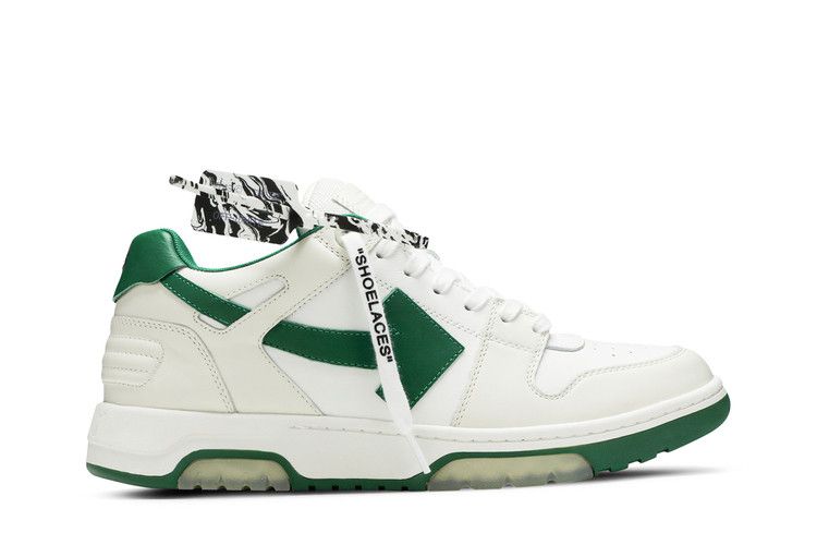 Off-White Out of Office Low 'White Green' — White/Green
