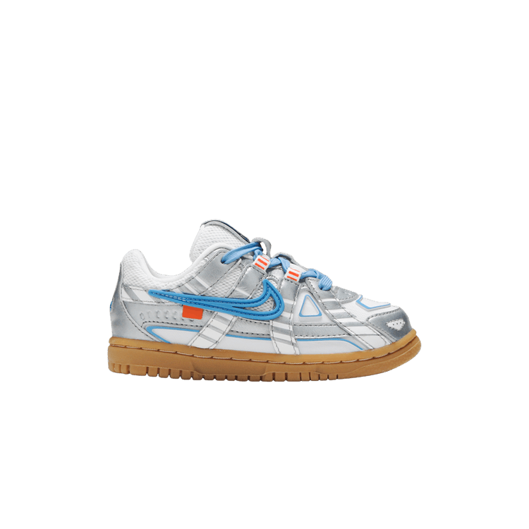 Off-White x Nike Rubber Dunk TD 'University Blue' — Grey/University Blue