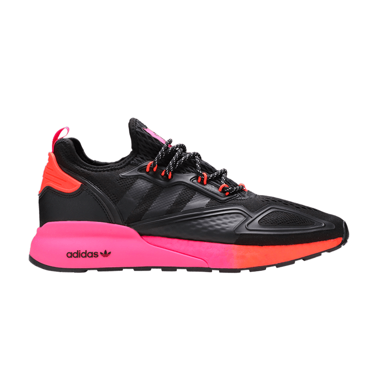 Adidas ZX 2K Boost 'Black Solar Red' — Core Black/Core Black/Solar Red