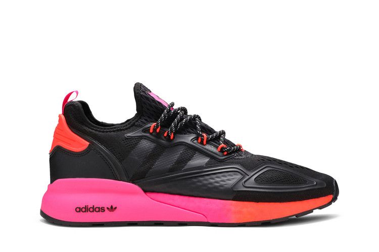 Adidas ZX 2K Boost 'Black Solar Red' — Core Black/Core Black/Solar Red