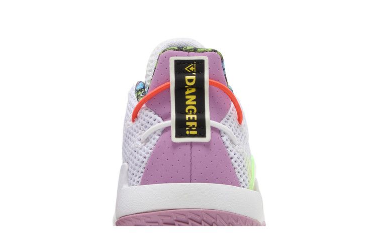 Toy Story x adidas Dame 7 Little Kid 'Buzz' — Cloud White/Signal Green/Solar Red
