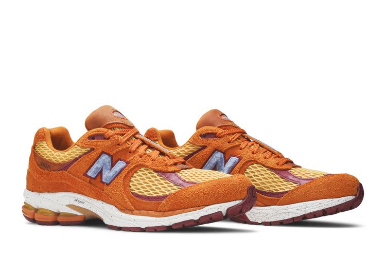 Salehe Bembury x New Balance 2002R 'Peace Be The Journey' — Burnt Orange/Yellow