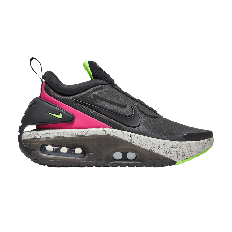 Nike Adapt Auto Max 'FIreberry' — Black/Black/Fireberry/Electric Green