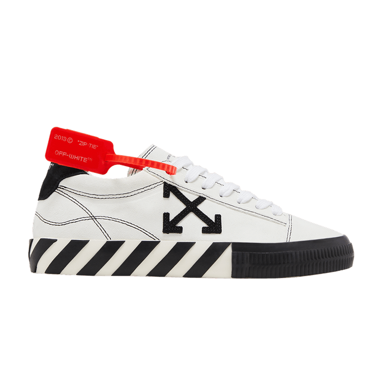 Off-White Wmns Arrow Vulcanized Low 'White Black' — White/Black