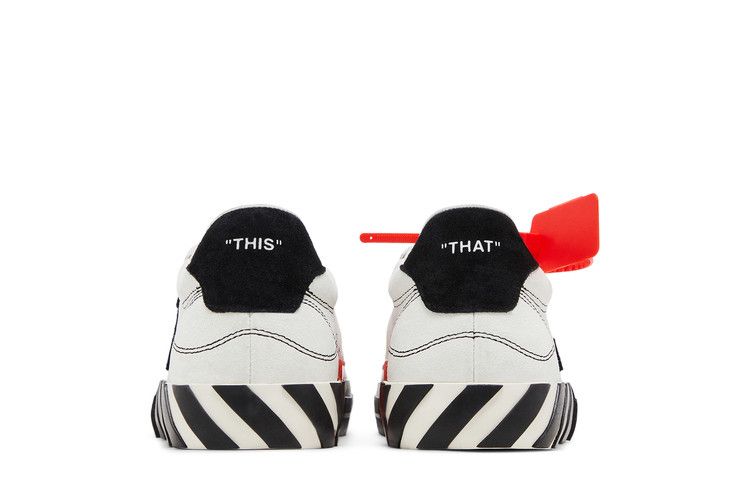 Off-White Wmns Arrow Vulcanized Low 'White Black' — White/Black