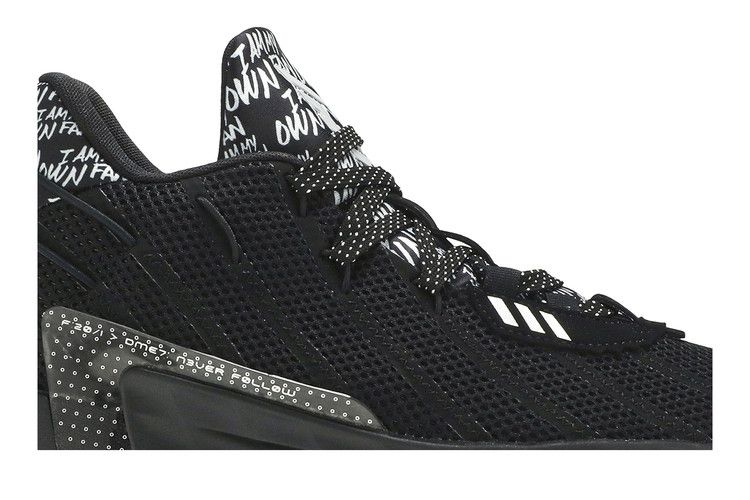 Adidas Dame 7 'I Am My Own Fan - Core Black' — Core Black/Silver Metallic/Core Black