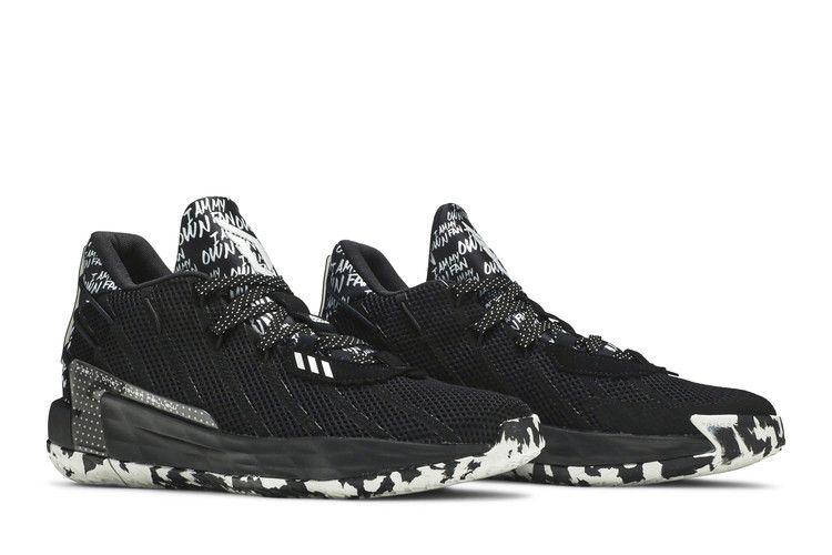 Adidas Dame 7 'I Am My Own Fan - Core Black' — Core Black/Silver Metallic/Core Black
