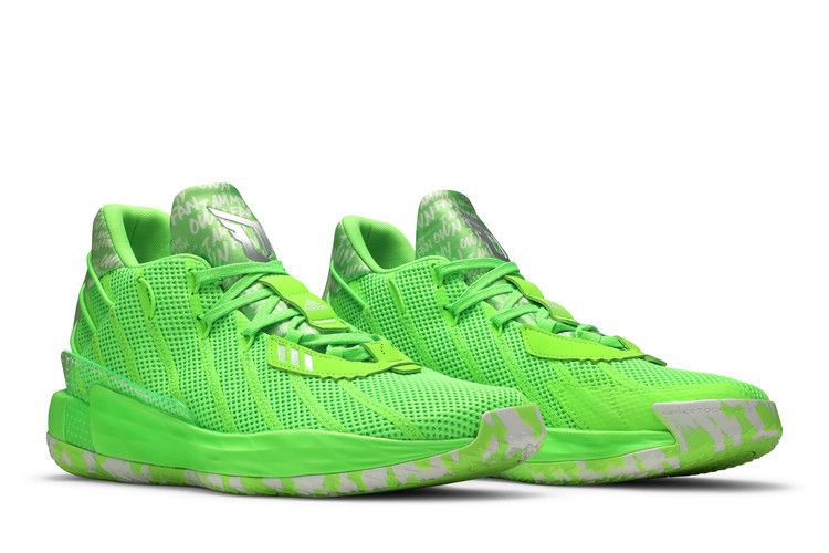 Adidas Dame 7 'I Am My Own Fan - Solar Green' — Solar Green/Cloud White/Solar Green