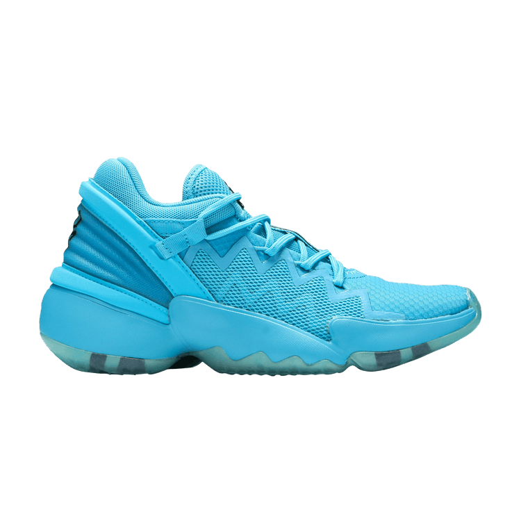 Crayola x adidas D.O.N. Issue #2 J 'Signal Cyan' — Signal Cyan/Core Black/Signal Cyan