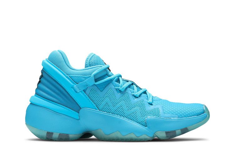 Crayola x adidas D.O.N. Issue #2 J 'Signal Cyan' — Signal Cyan/Core Black/Signal Cyan