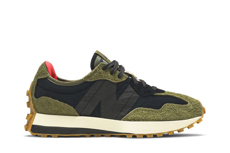 Limited Edt x SBTG x New Balance 327 'Urban Islander' — Military Green/Black