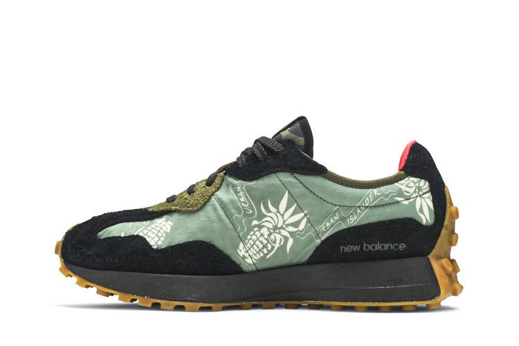 Limited Edt x SBTG x New Balance 327 'Urban Islander' — Military Green/Black