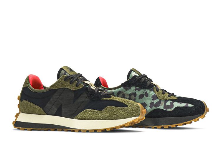 Limited Edt x SBTG x New Balance 327 'Urban Islander' — Military Green/Black