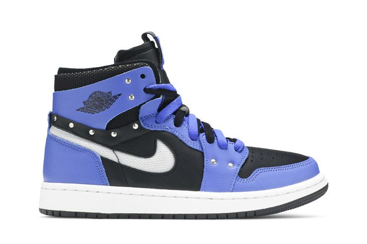 Wmns Air Jordan 1 Zoom Comfort SE 'Sisterhood' — Hyper Royal/Black/White